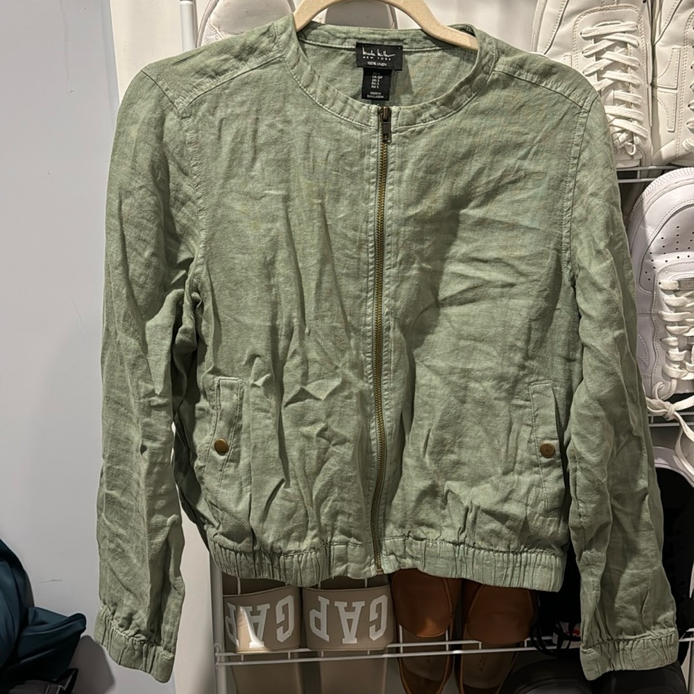 Nicole Miller Linen Jacket